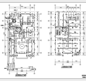 某六层多层综合楼建筑自动灭火系统设计3D模型