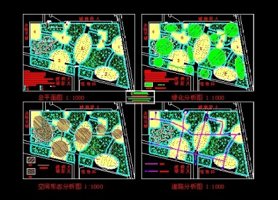 文化广场景观规划图3D模型