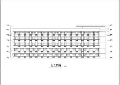 某地五层办公综合楼建筑施工图