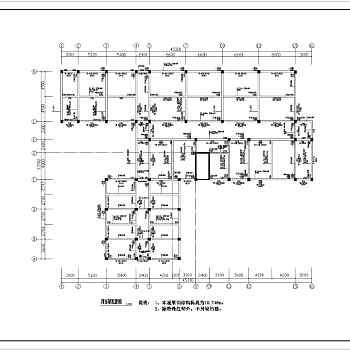 南方某市科技信息综合楼结构设计施工图