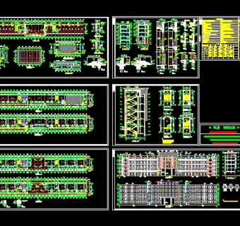 小学综合楼建筑施工图