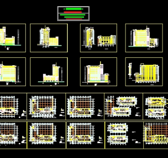 某大学综合楼建筑施工图
