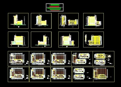 某大学综合楼建筑施工图