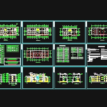 综合楼办公施工图