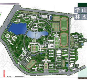 校园景观规划套图