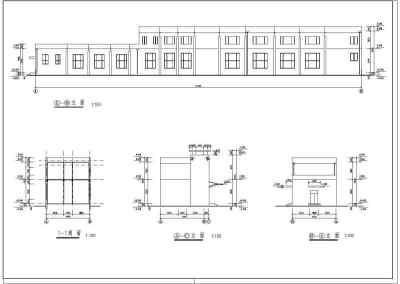 某地二层框架结构综合楼建筑结构施工图