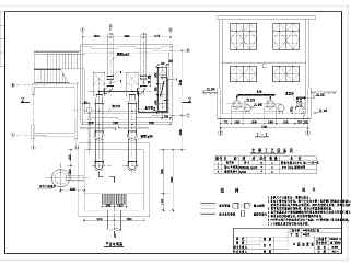 某地泵站真空泵房改造工程设计施工图