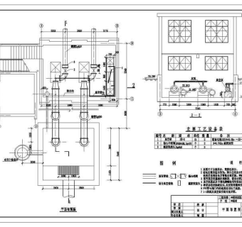 某地泵站真空泵房改造工程设计施工图