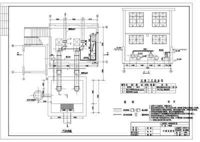 某地泵站真空泵房改造工程设计施工图