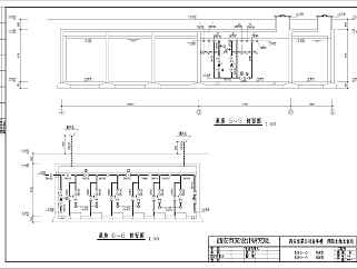 西安某公司业务楼地下车库、室外消防水池<em>水</em>泵房设计图