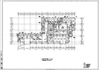 某多层医院影像楼建筑设计平面图