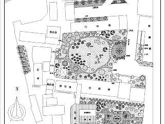 市第二人民医院绿化设计图