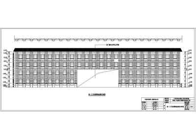 某医院建筑外墙干挂石材幕墙设计施工图纸3D模型