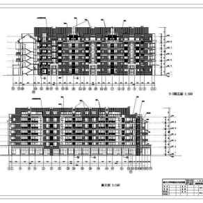 某小区住宅楼建筑方案设计图