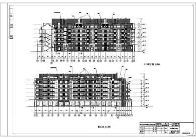 某小区住宅楼建筑方案设计图