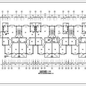 六层住宅楼建筑方案设计图