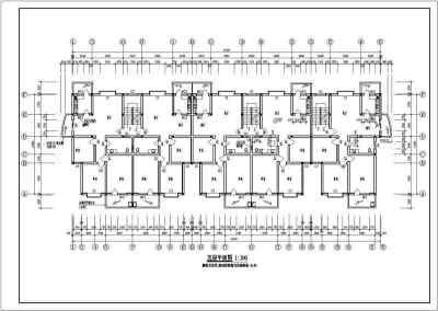 六层住宅楼建筑方案设计图