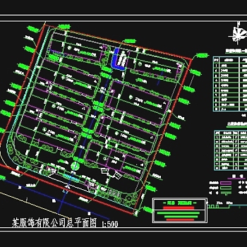 服装厂区规划图