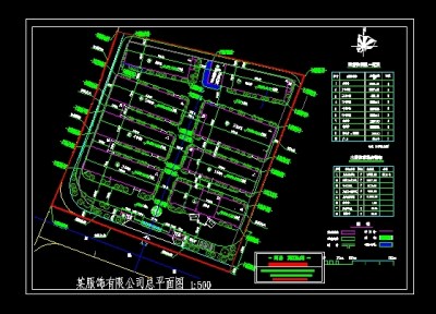 服装厂区规划图