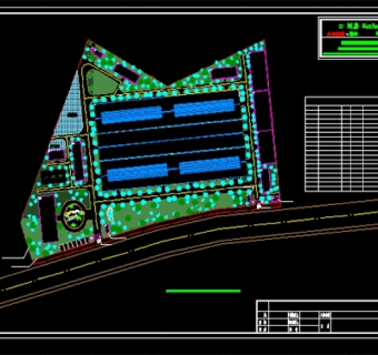 工业园新厂区规划图
