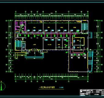 山东大学西校区护理学院楼暖通空调工程设计（ 一层空调水系统）