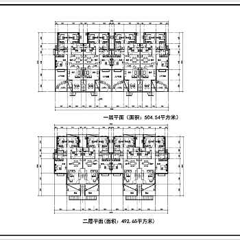 多种小高层住宅建筑施工图