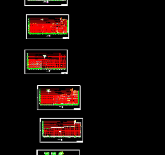 12000平方的框架结构的工业厂房建筑结构全套