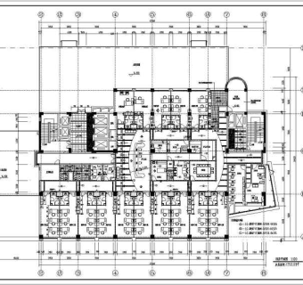 医院综合楼装修cad施工图纸3D模型