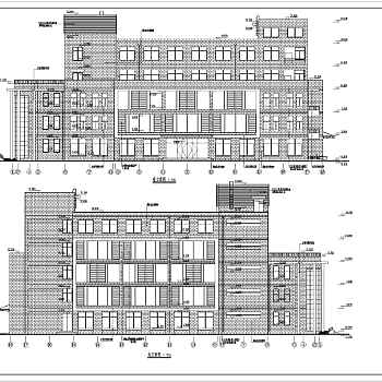 某医院建筑cad施工施图