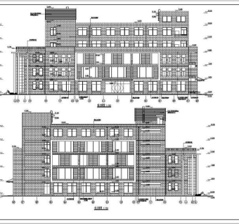 某医院建筑cad施工施图