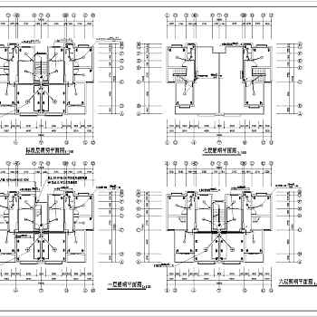 多层住宅全套设计施工图