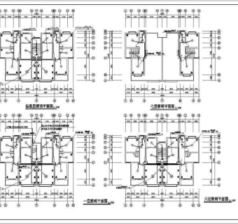 多层住宅全套设计施工图