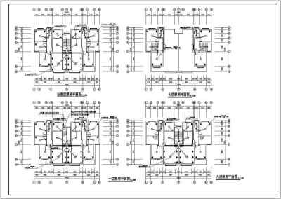 多层住宅全套设计施工图