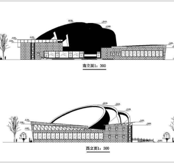 某电影院cad施工设计图