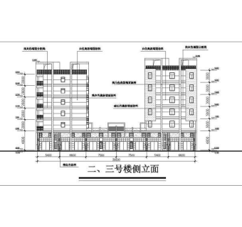 某农贸市场建筑方案cad施工图