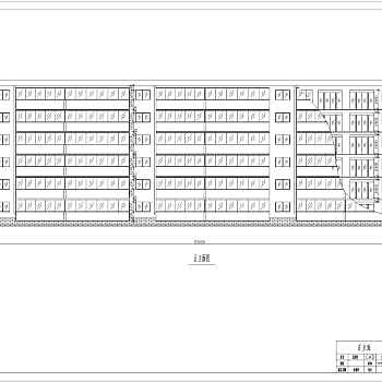 房屋建筑学优秀课程设计住宅楼建筑方案图