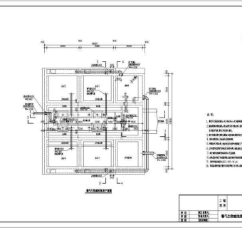 BAF曝气生物滤池全套工艺施工图纸