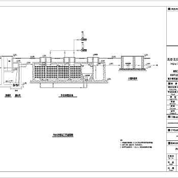 85吨/天农村生活污水处理站工艺、土建施工图3D模型