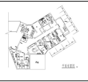 【广元】环保局实验室室内设计施工图（含装饰装修、电气、暖通、给排水）3D模型