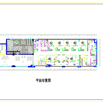 现代简洁口腔门诊医院装修设计施工图3D模型