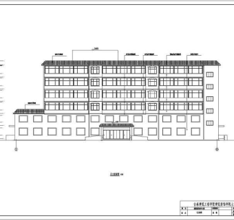 框架结构7层公寓楼建筑结构图（含配套施工组织设计）