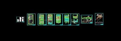 整合十套厂房建筑给排水设计施工图