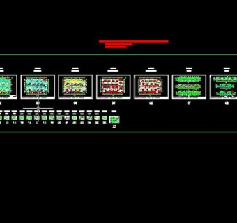 苏州绿城桃花源2层混凝土框架结构别墅建筑施工图纸