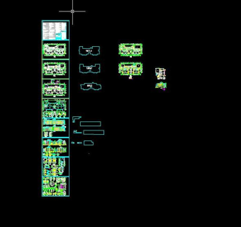 整合八套12班幼儿园建筑设计施工图