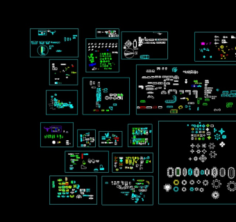 室内设计装修cad通用素材图块图库