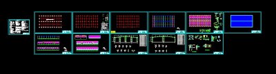 60mX32m门式钢架，钢结构详细图纸3D模型