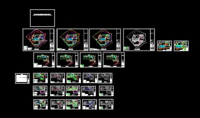 别墅装修智能家具电气弱电cad施工方案图纸3D模型