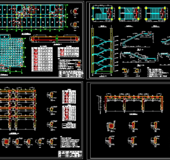 某五层框架结构毕业设计CAD计算书全套