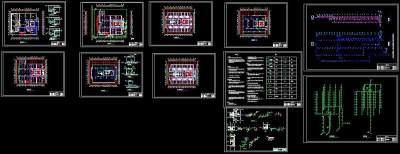 某地高层酒店给排水cad设计全套图(含设计说明）
