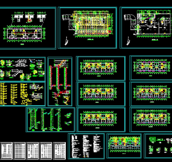 某小区十一层住宅给排水CAD设计施工图纸